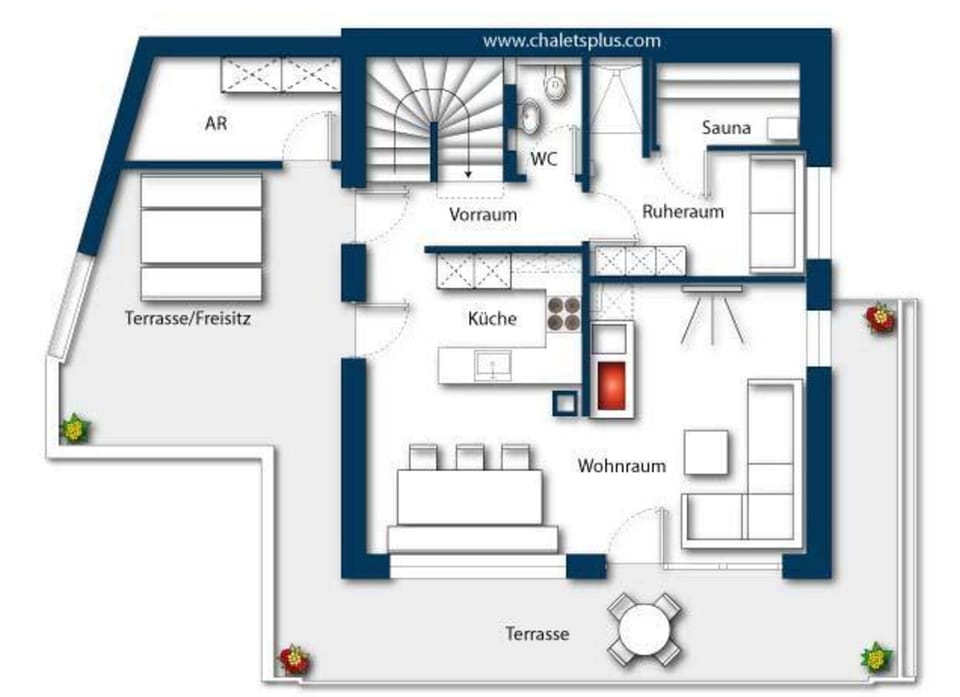 Chalet | Floor plan