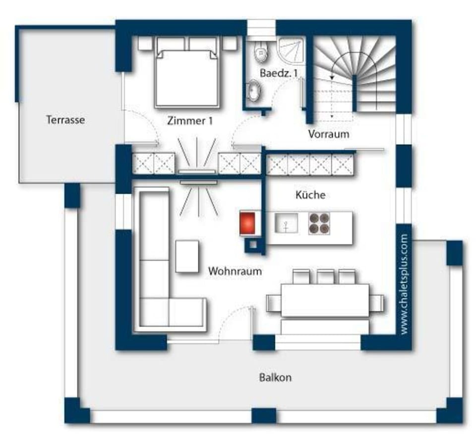 Chalet | Floor plan