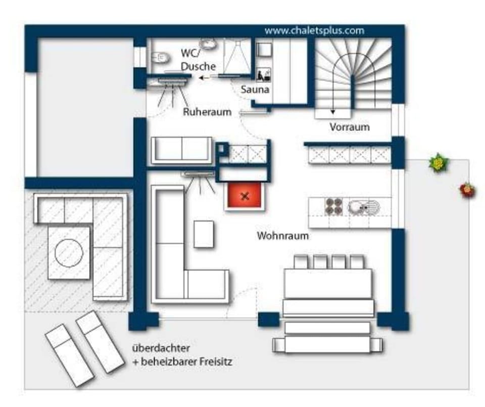 Chalet | Floor plan