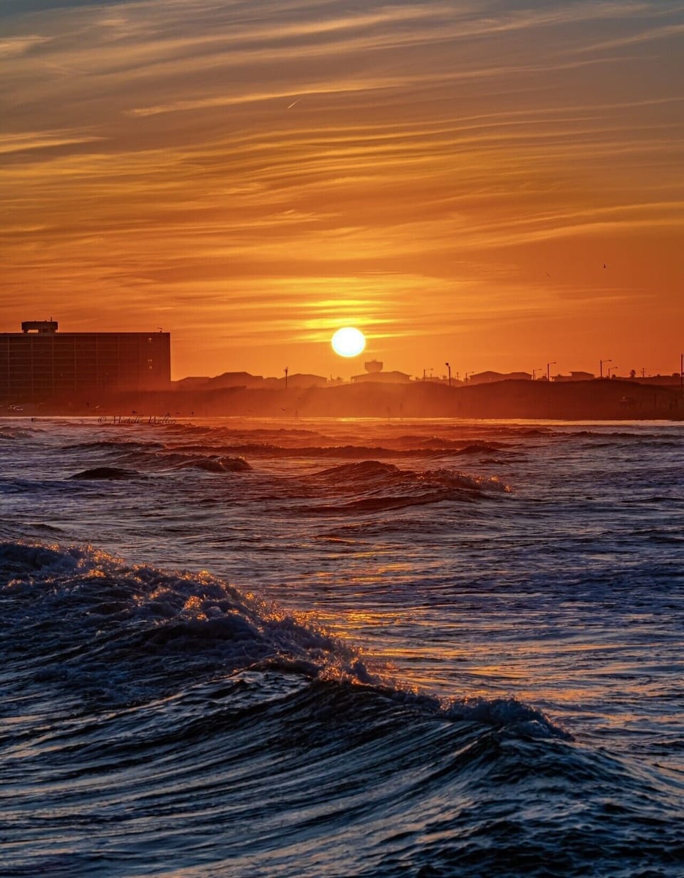 Stunning Gulf Coast sunset, just steps from your door