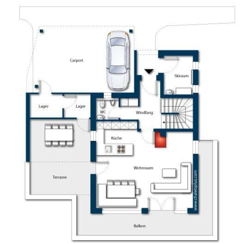 Chalet | Floor plan