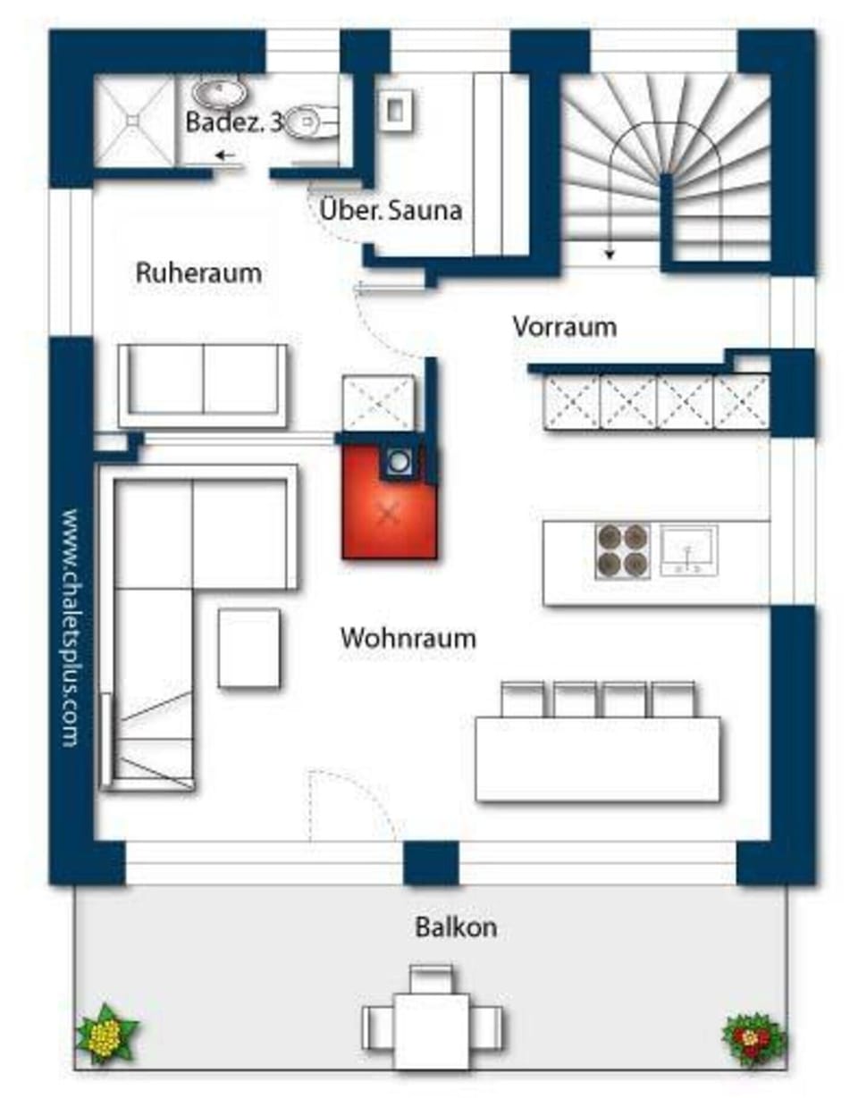 Chalet | Floor plan