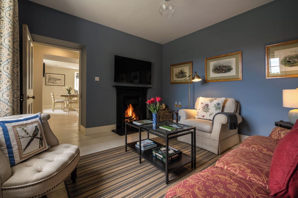 Cottage, 2 Bedrooms | Living area | 32-inch LCD TV with cable channels