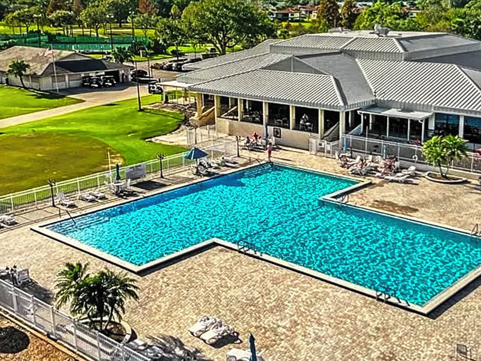 Clubhouse area Olympic size pool