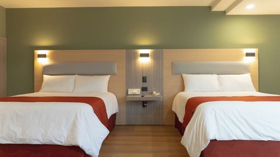 In-room safe, desk, laptop workspace, WiFi (free)