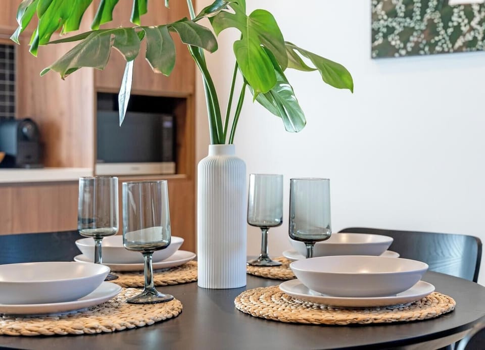 Comfortable dining area for family or friends