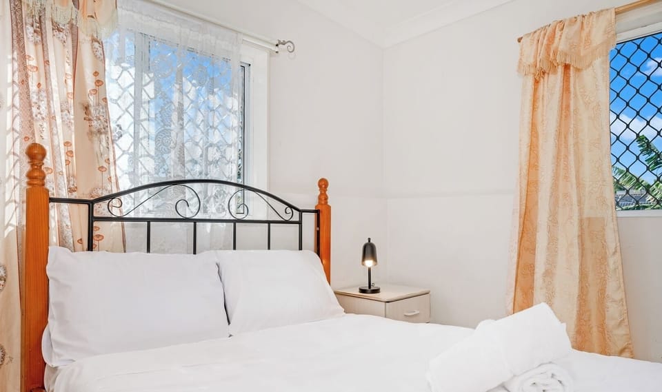 Clean and comfy bedroom