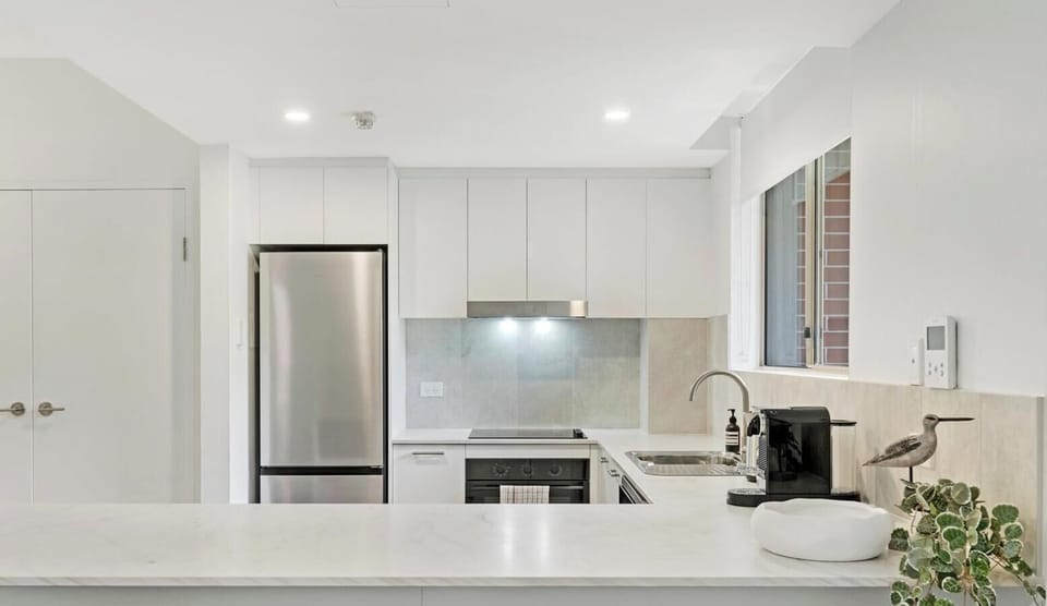 Well-equipped kitchen for basic cooking needs
