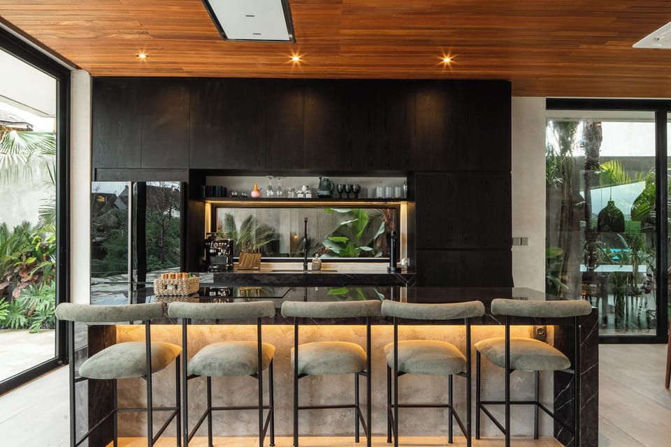 Four Bedroom Villa with Private Pool | Private kitchen | Electric kettle