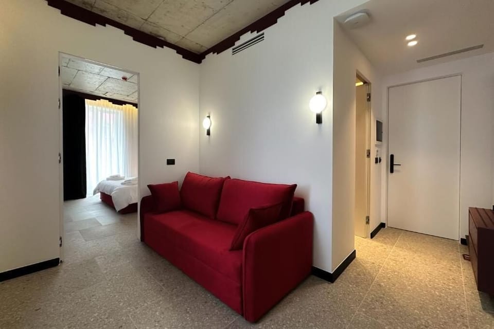 Premium bedding, down comforters, memory foam beds, minibar