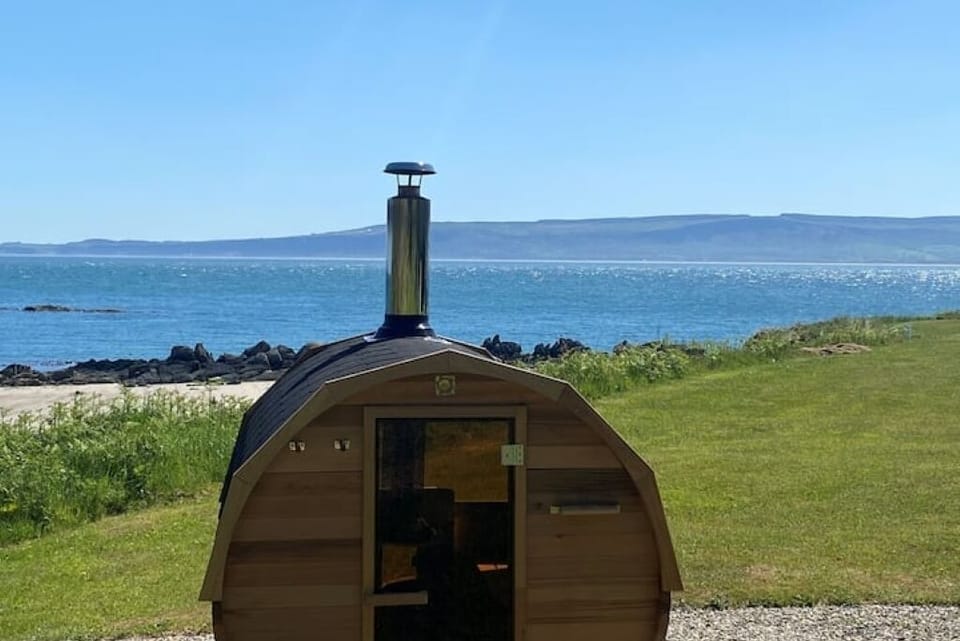 private wood fired sauna (for a small fee)