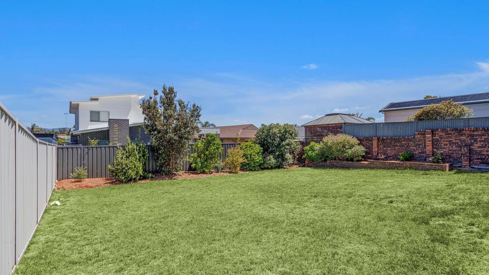Back yard - fully fenced