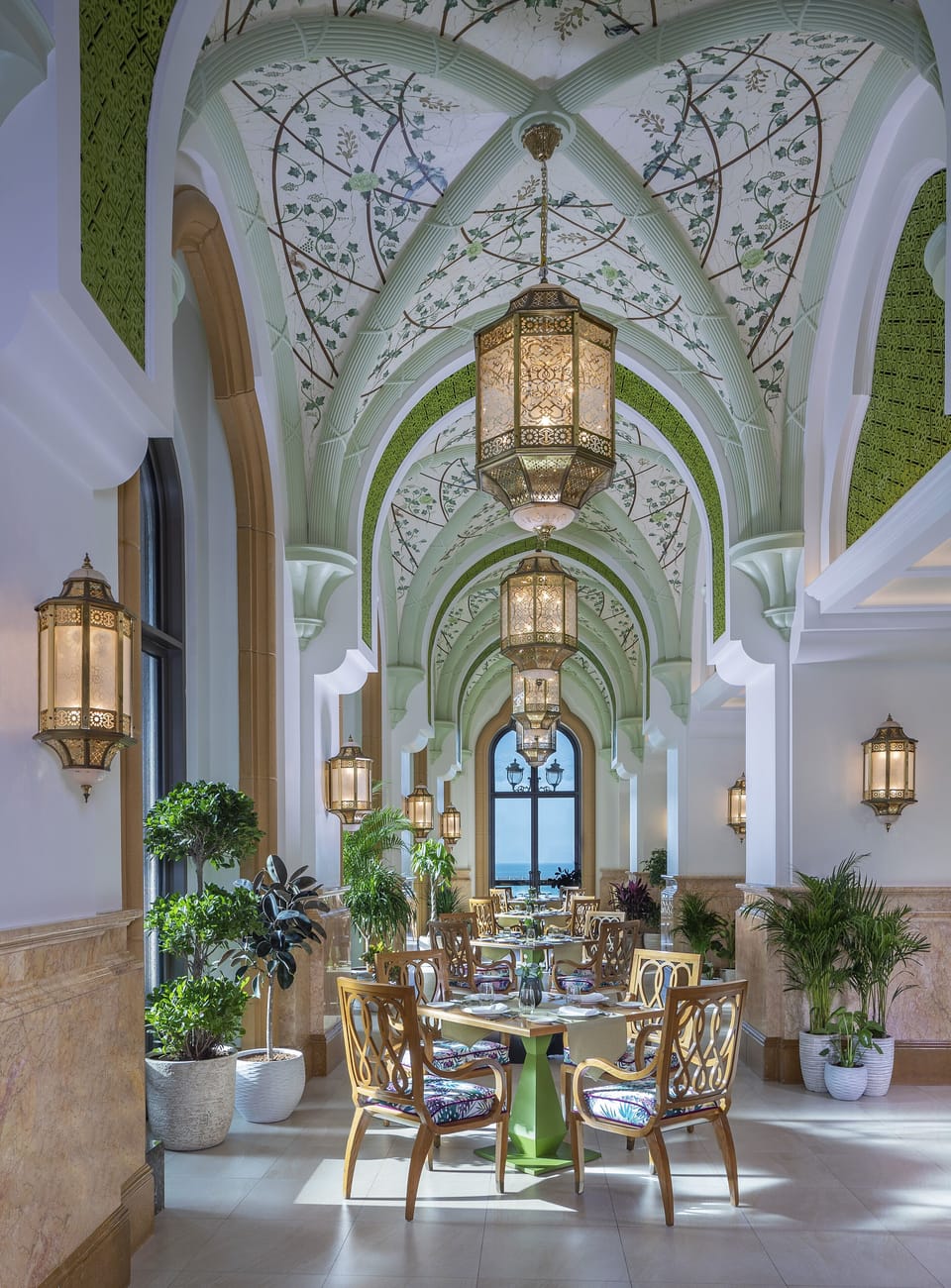 11 restaurants, lunch, dinner served; Middle Eastern cuisine