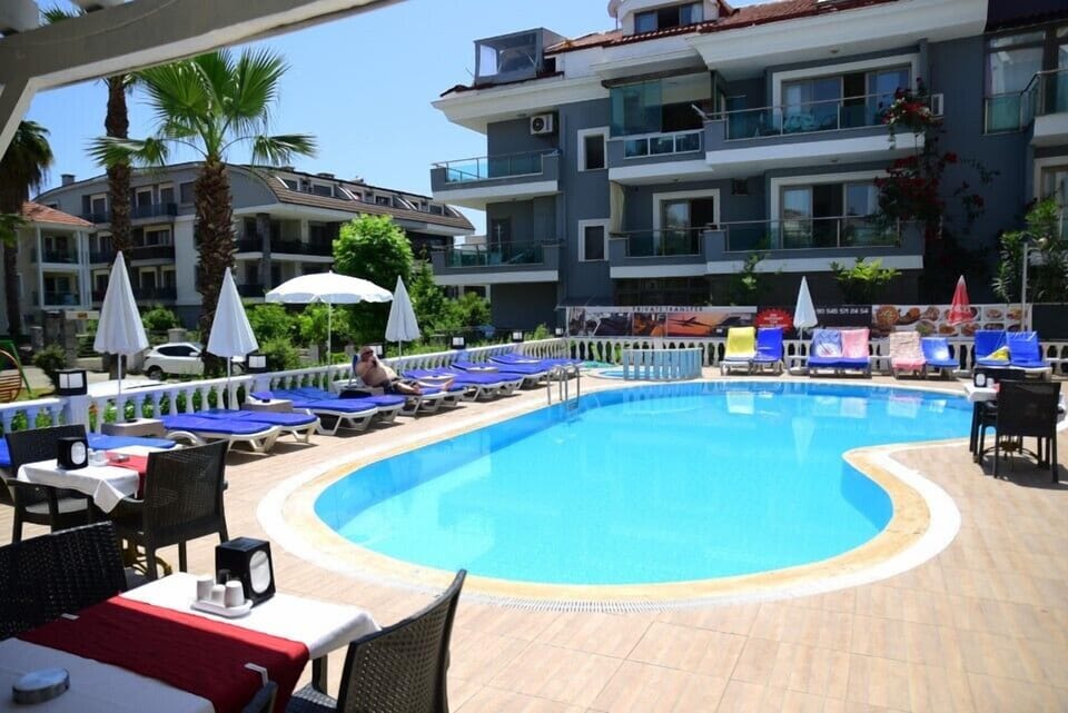 Basic Apartment, Balcony, City View | Living area