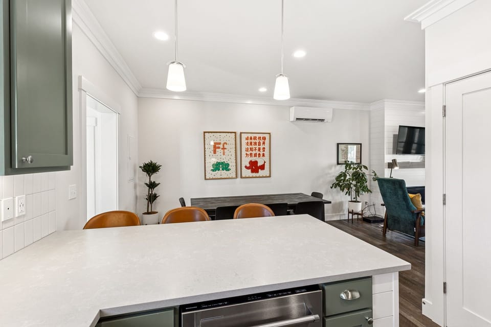Kitchen and dining