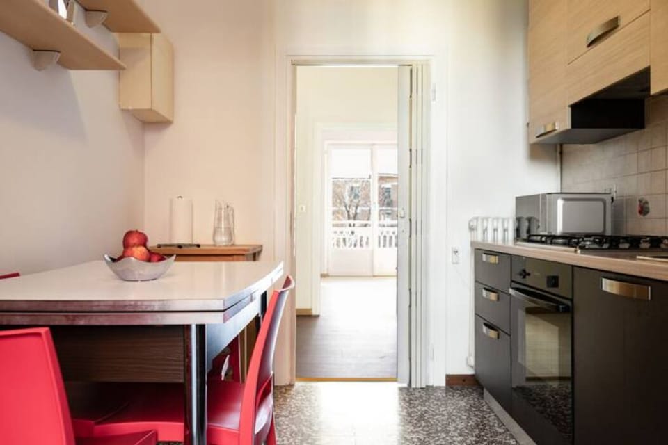 Apartment | Private kitchen | Fridge, microwave, stovetop, electric kettle