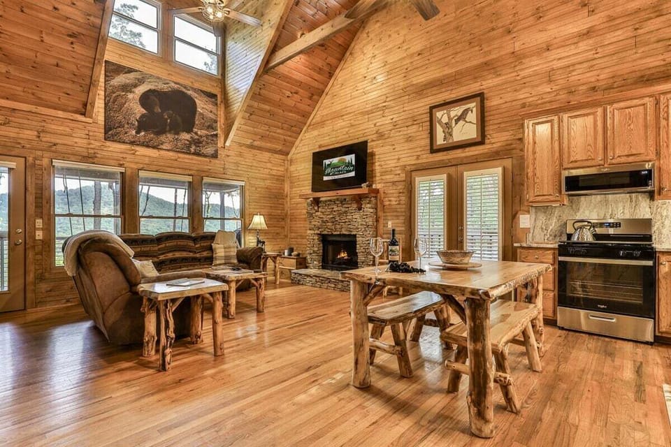 Spacious open floor plan