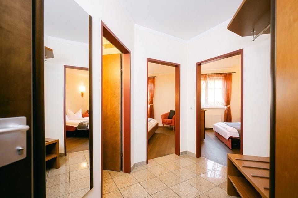 Family Quadruple Room | In-room safe, desk, laptop workspace, free WiFi