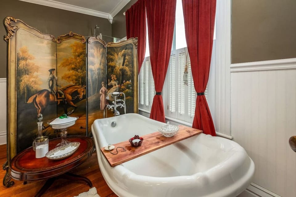 Primary bedroom ensuite bath and shower