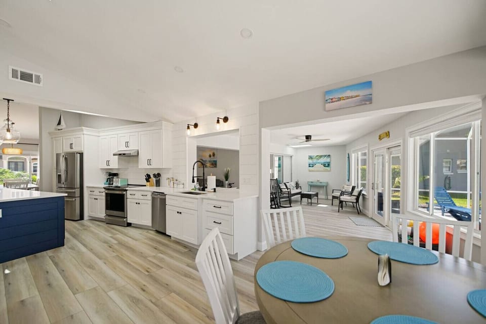 Spacious dining area perfect for sharing memories and meals.