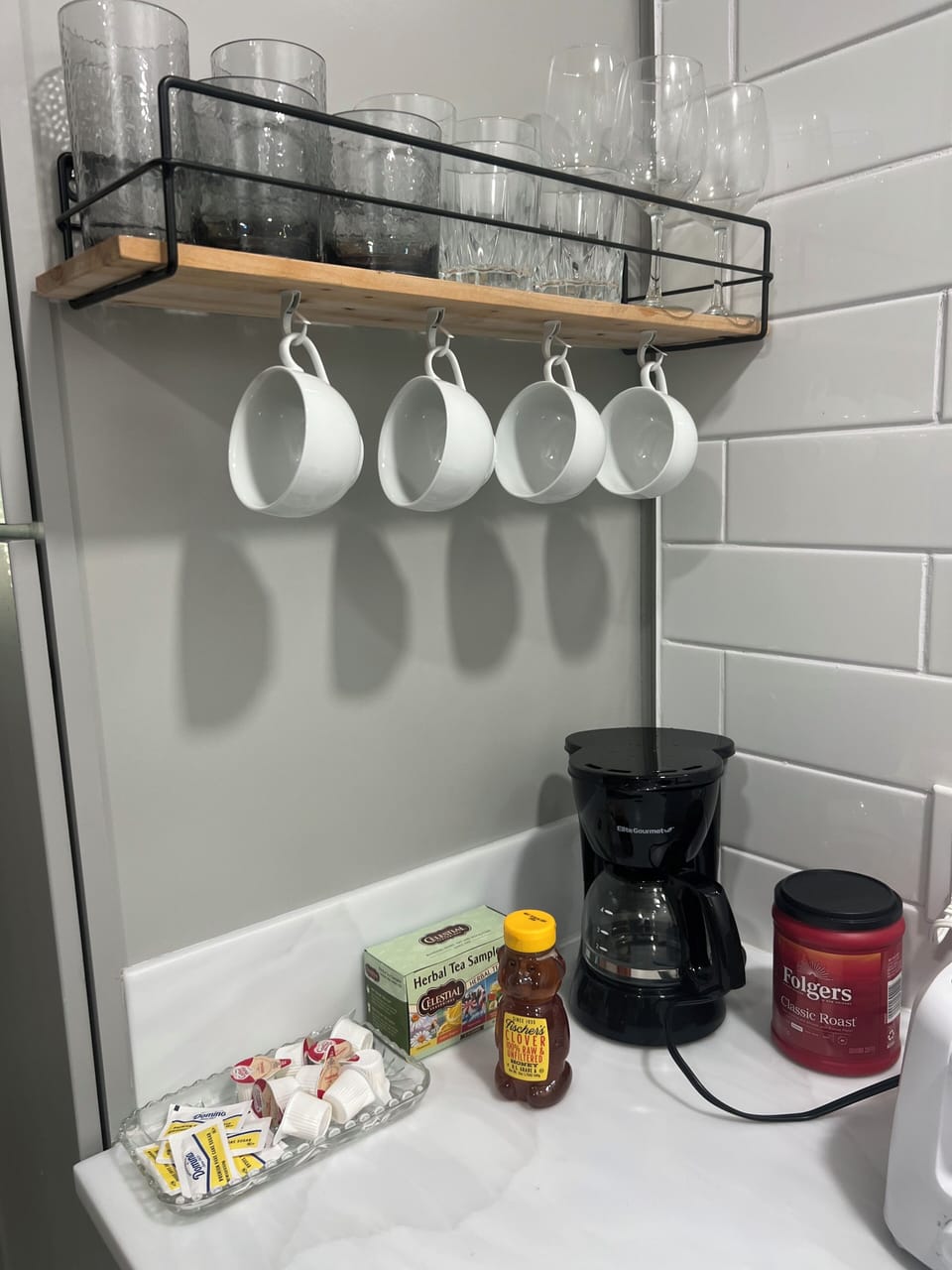 Complimentary coffee and tea
