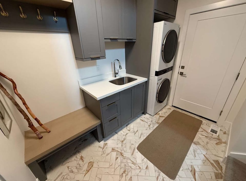 Convenient Laundry & Mudroom