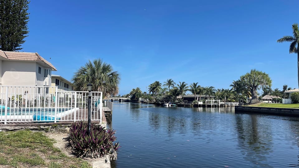 Intercostal view from patio 