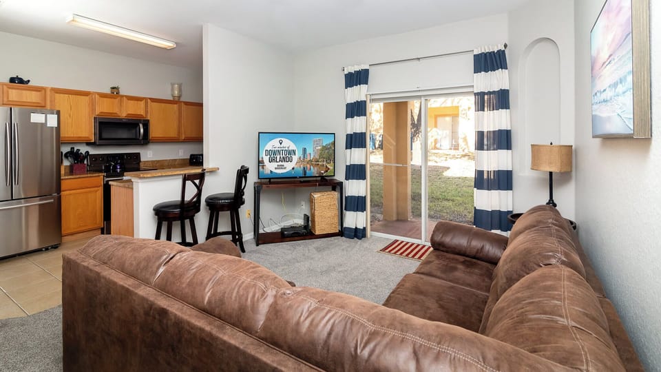 Cozy living area with TV