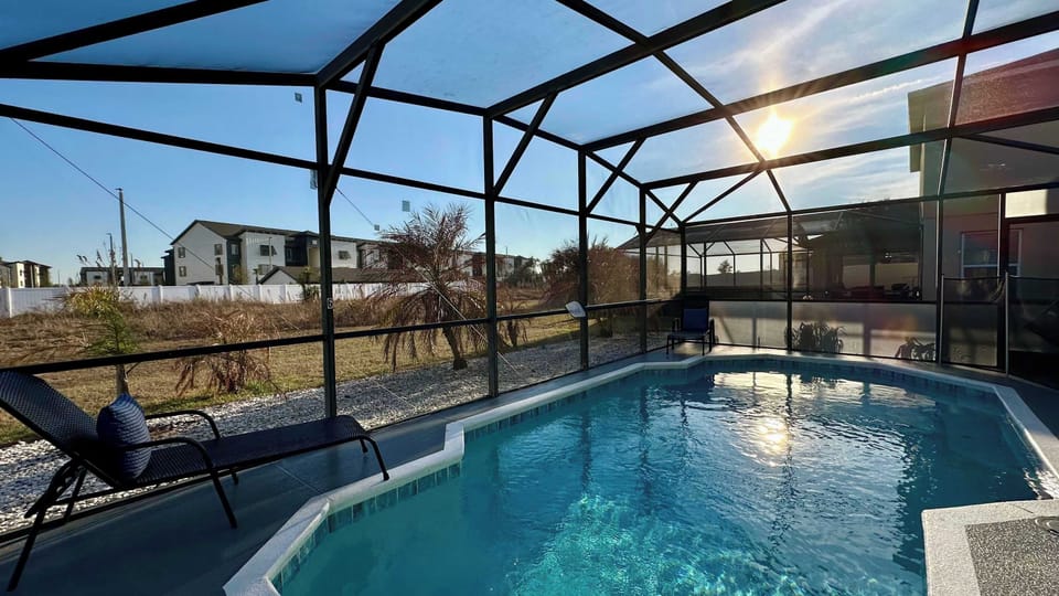 The pool is for exclusive use to the guests