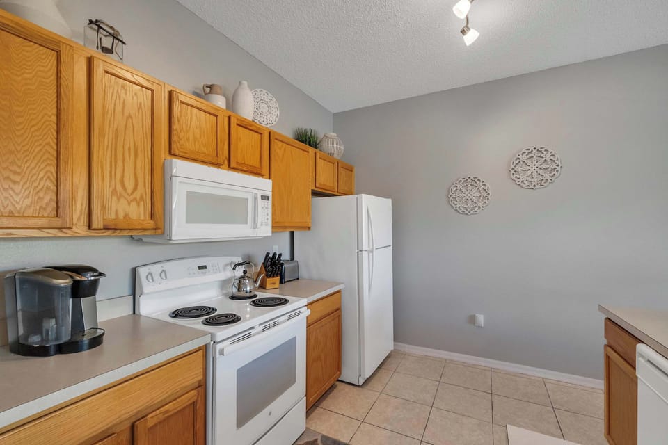Fully equipped kitchen