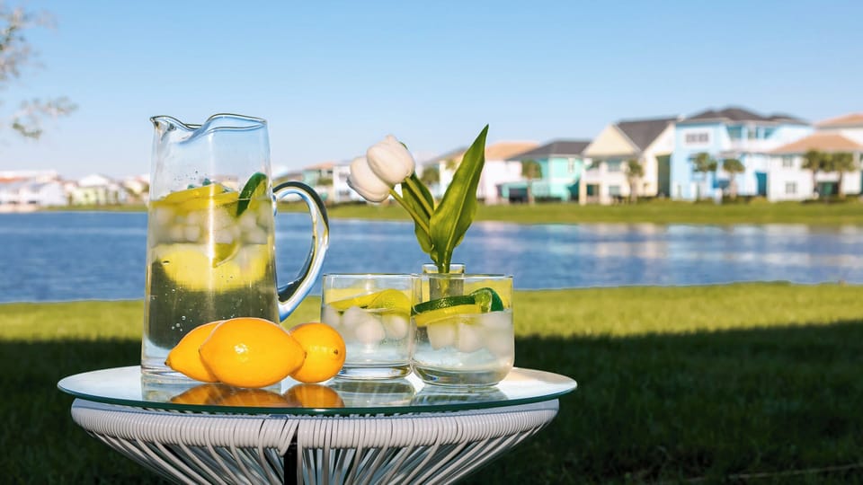 Amazing views by the lake