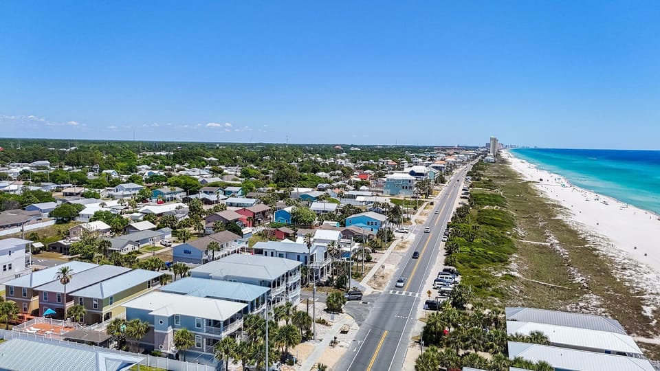 Beach Ball | Gulf Views | Beach Access Across The Street | Community Pool Conveniently Behind Home
