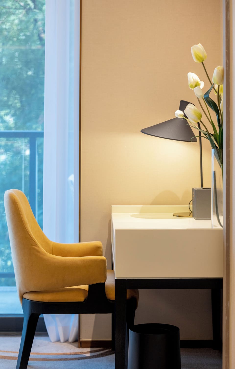 Business Suite | Living area | 106-cm LED TV with cable channels