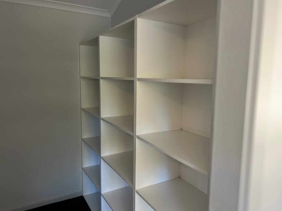 Walk in robe with storage 
