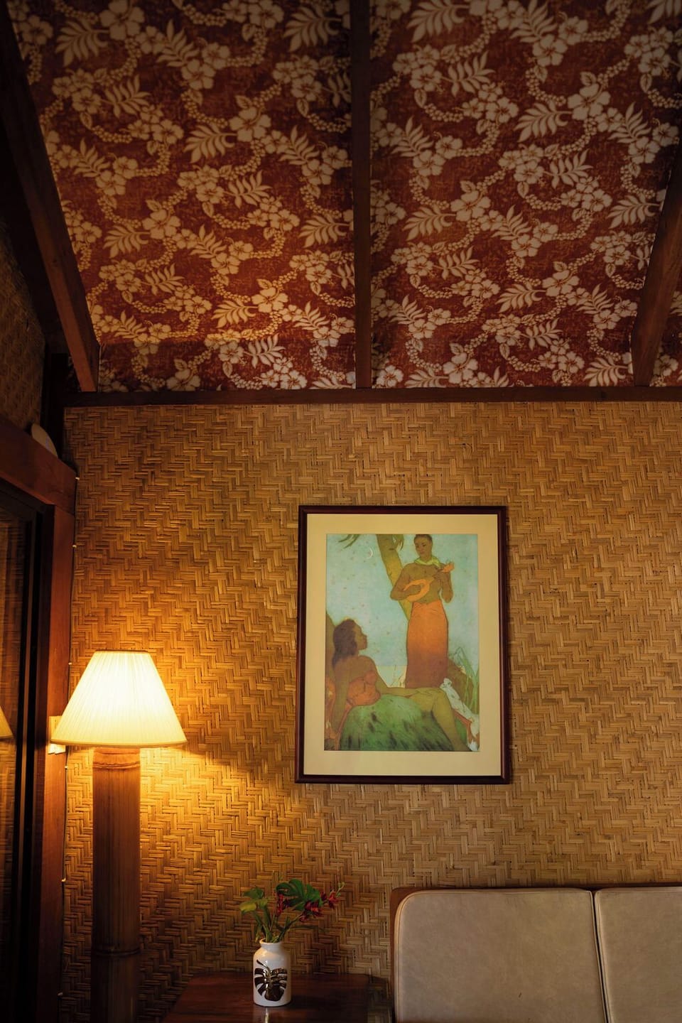 Bungalow, Beachside (Tropical) | Living area | 32-inch flat-screen TV with satellite channels, TV