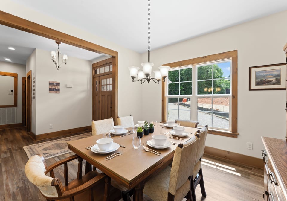 Dining area.