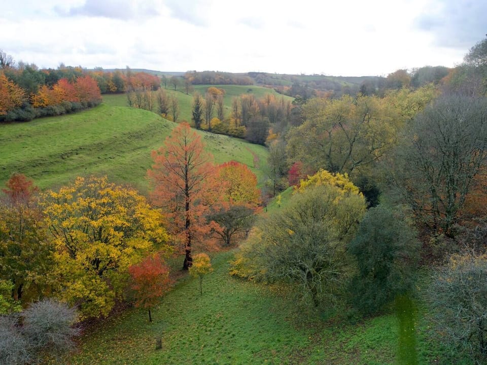 Views south in autumn