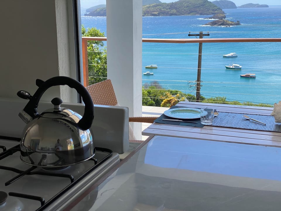 View from kitchen
