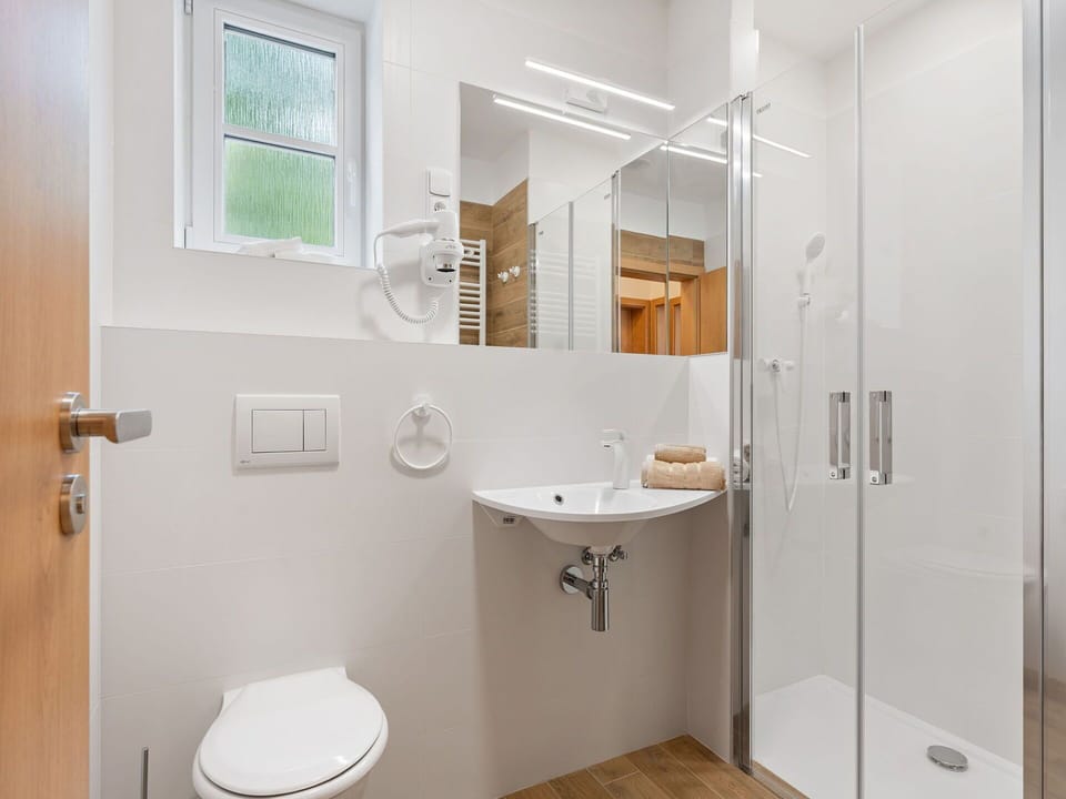 Bathroom, Wall, Interior Design, Plumbing Fixture, Flooring, Wood, Floor, Toilet, Bathroom Sink, Sink