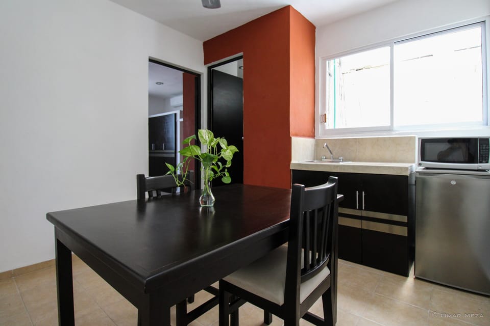 Superior Apartment, 1 Double Bed | Private kitchenette | Fridge