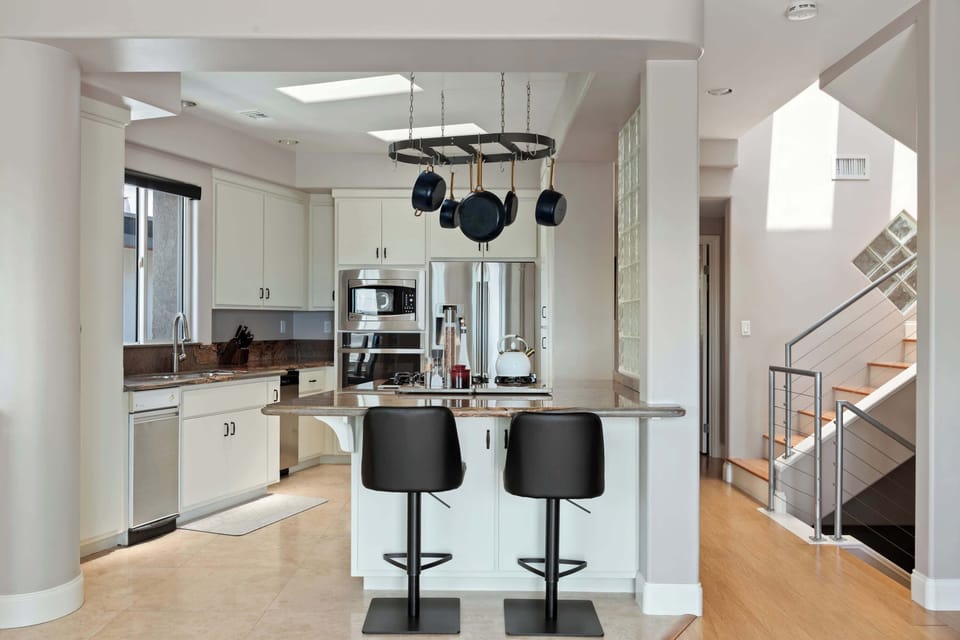 Kitchen with Bar Seating