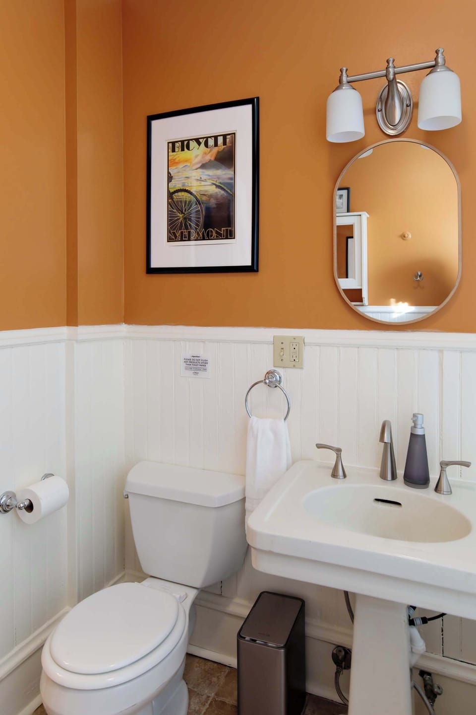 We take special pride in offering an always immaculately clean bathroom for our guests