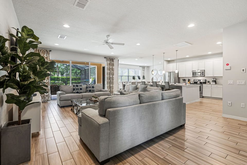 Open living area