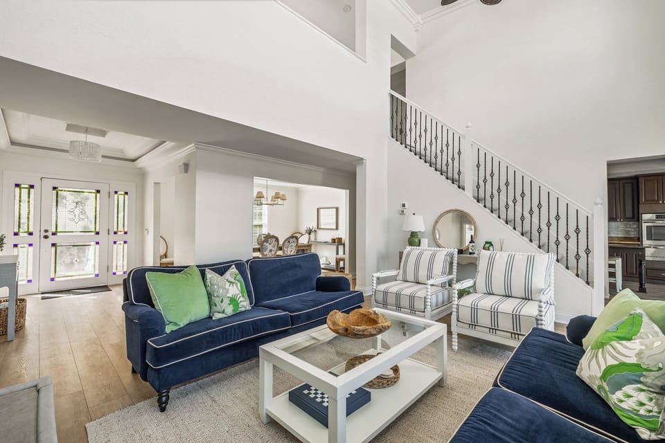 Kick back on plush seating and soak up the natural light—this is where family time shines.