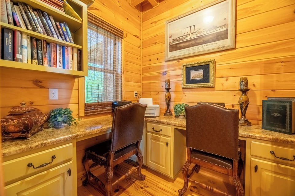 Sunflower Summit's private home office