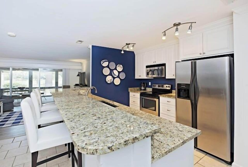 Villa, Multiple Beds, Kitchen, Garden View (306 Beach Lagoon) | Private kitchen | Coffee/tea maker, dining table