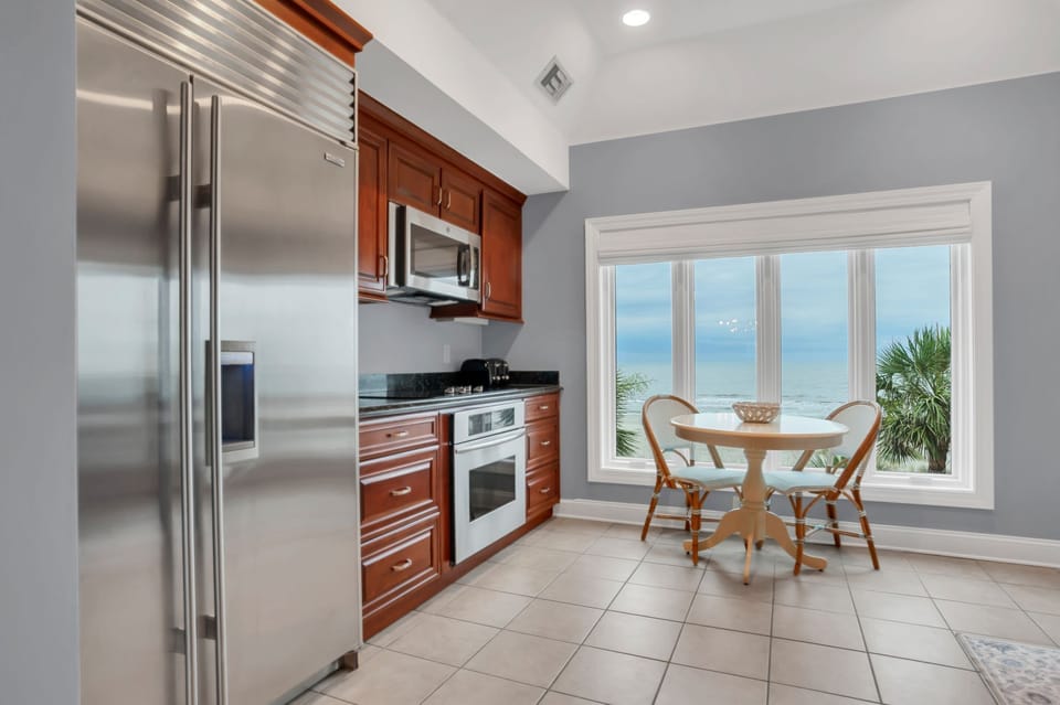 Villa, Multiple Beds, Kitchen, Beach View (303 Turtle Lane) | Private kitchen | Coffee/tea maker