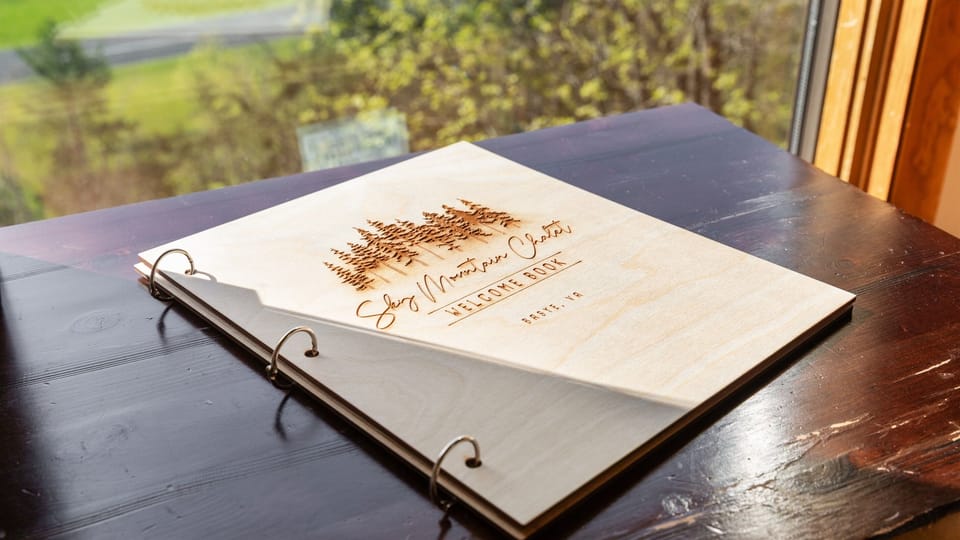 Everything you need to know — all in one place. Our welcome booklet has local recs, house info, and hidden gems to explore!