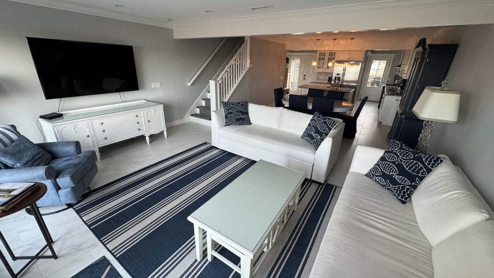 Villa, Multiple Beds, Kitchen (741 Schooner Court) | Living area | 42-inch flat-screen TV with digital channels