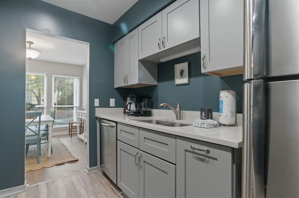 Villa, Multiple Beds, Kitchen (2385 Lighthouse Tennis) | Private kitchen | Coffee/tea maker, dining table